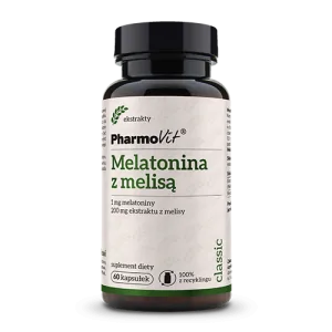 Melatonin with melissa 60 caps | Classic
