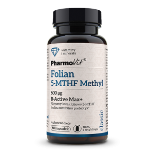 5-MTHF Methyl Folate 600 ug 60 caps | Classic