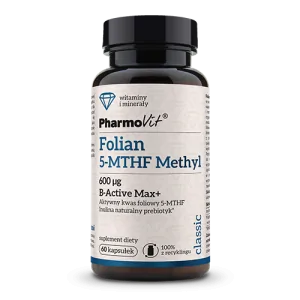 5-MTHF Methyl Folate 600 ug 60 caps | Classic