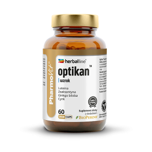 Optikan™ wzrok 60 vege kaps| Herballine™ Pharmovit