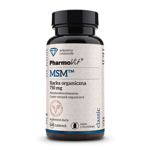 MSM™ Organic sulphur 750 mg 120 caps | Classic