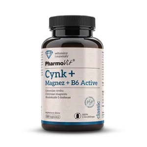 Zinc + Magnesium + B6 Active 120 caps | Classic PV