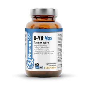 B-Vit Max Complex Active 60 kaps Vege | CL