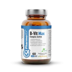 B-Vit Max Complex Active 60 caps Vege | CL