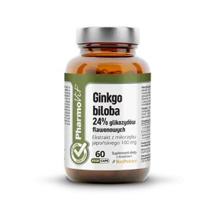 Ginkgo biloba 24% glycosides 60 caps Vege | CL