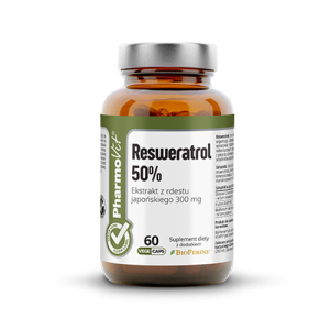 Resveratrol 50% 60 caps Vege | CL