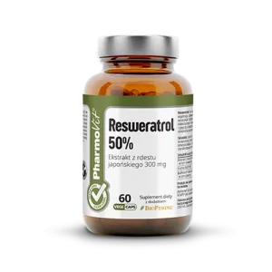Resveratrol 50% 60 caps Vege | CL