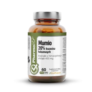 Mumio 20% fulvic acids 60 caps Vege | CL