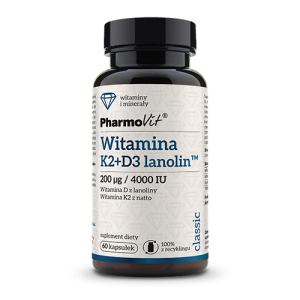 K2+D3 lanolin™ 200 µg/4000IU 60 caps | Classic