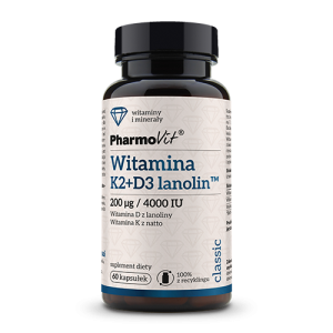 K2+D3 lanolin™ 200 µg/4000IU 60 caps | Classic