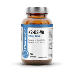 K2+D3-Vit Softgel Active 60 kaps | CL