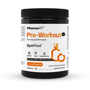 Pre-Workout Plus (tropical fruits) 500 g | GymFood PV