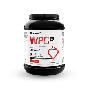 WPC 80 (truskawka) 700 g | GymFood Pharmovit