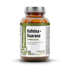 Kofeina + Guarana 60 vege kaps | Clean Label PV