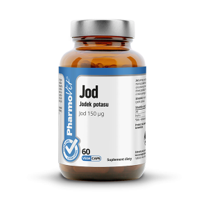 Iodine Potassium iodide 150 ug 60 vege caps | Clean Label