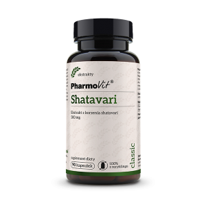 Shatavari Ekstrakt 500 mg 90 kaps | Classic Pharmo