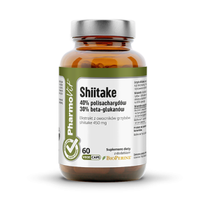 Shiitake 60 kaps | Clean Label Pharmovit