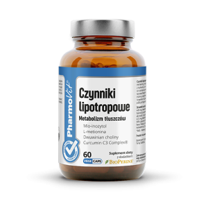 Czynniki lipotropowe 60 kaps | CL Pharmovit