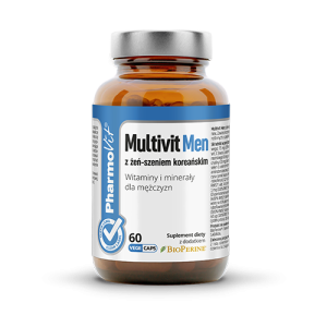 Multivit Men with panax ginseng 60 caps | CL