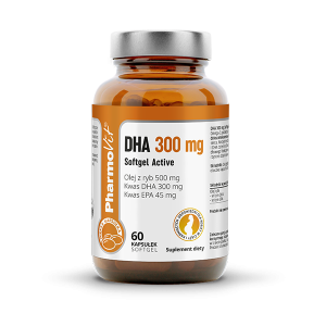DHA 300 mg Softgel Active 60 kaps CL PV