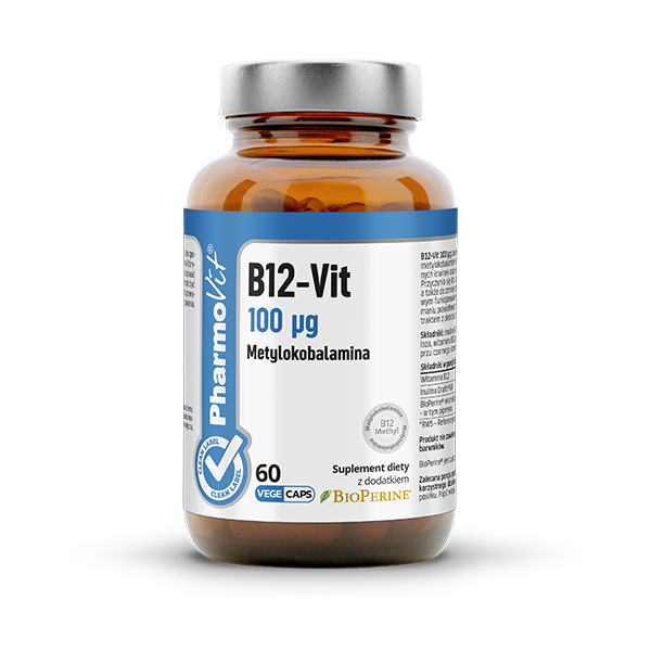 B12-Vit 100 µg 60 kaps SKLEP